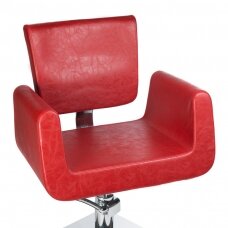 Профессиональное парикмахерское кресло  VITO BH-8802, красного цвета