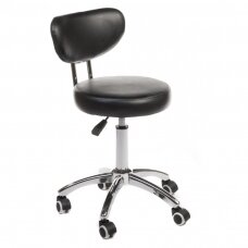 Professional master chair for beauticians and beauty salons BT-229, black color