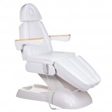Professional electric podiatry chair for pedicure procedures LUX Pedicure BG-273E, 5 motors, white color