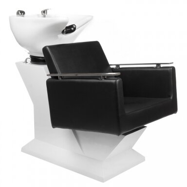 Профессиональная мойка для парикмахерских MILO BH-8025, черного цвета