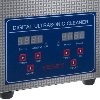 Profesionali ultragarso vonelė įrankių plovimui 2L BS-UC2 50W (su vandens šildymo funkcija) Profesionali ultragarso vonelė įrankių plovimui 2L BS-UC2 50W (su vandens šildymo funkcija)