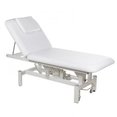 Профессиональный электрический массажный стол BD-8230, цвет белый