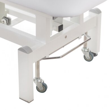 Профессиональный электрический массажный стол BD-8230, цвет белый 6