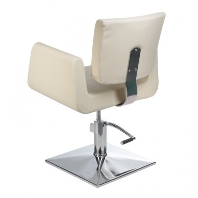 Профессиональное парикмахерское кресло  VITO BH-8802, кремового цвета 4