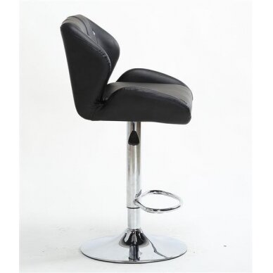 Kėdė makiažo specialistams HC949W, juoda eko oda 1