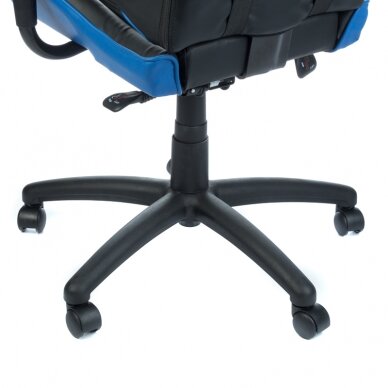 Офисное и компьютерное игровое кресло RACER CorpoComfort BX-3700, черно-синие цвета 4