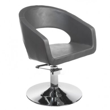 Профессиональное парикмахерское кресло BH-8821, серого цвета