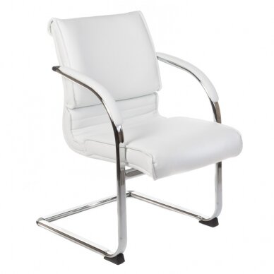 Konferencijų kėdė CorpoComfort BX-3339B, baltos spalvos Konferencijų kėdė CorpoComfort BX-3339B, baltos spalvos