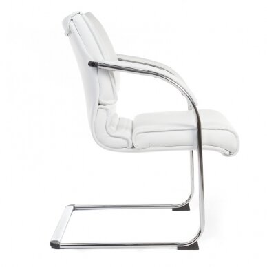 Konferencijų kėdė CorpoComfort BX-3339B, baltos spalvos 2 Konferencijų kėdė CorpoComfort BX-3339B, baltos spalvos 2