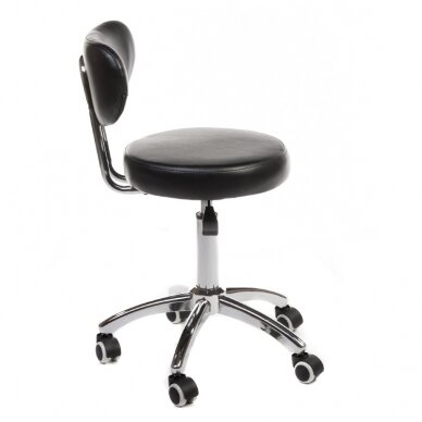 Professional master chair for beauticians and beauty salons BT-229, black color 2