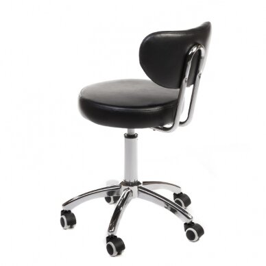 Professional master chair for beauticians and beauty salons BT-229, black color 3