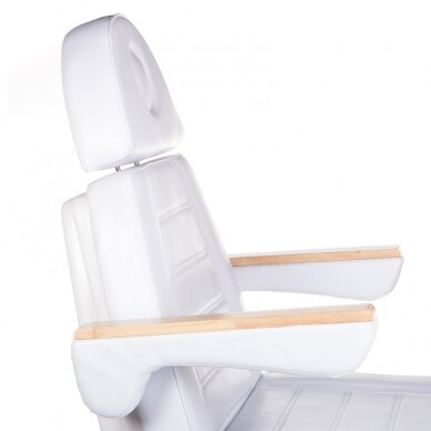 Profesionali elektrinė podologinė kėdė pedikiūro procedūroms LUX Pedicure BG-273E, 5 variklių, baltos spalvos