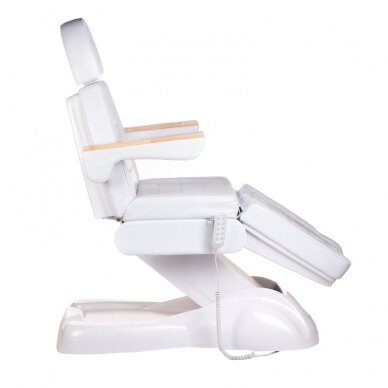 Professional electric podiatry chair for pedicure procedures LUX Pedicure BG-273E, 5 motors, white color 7