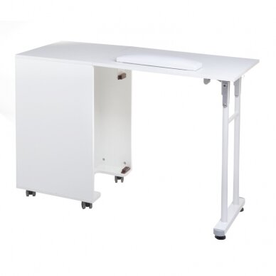 Профессиональный маникюрный стол BD-3802, белого цвета 1