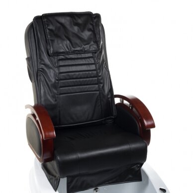 Profesionali elektrinė podologinė kėdė pedikiūro procedūroms su masažo funkcija BR-2307, juodos spalvos 1