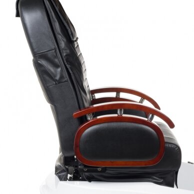 Profesionali elektrinė podologinė kėdė pedikiūro procedūroms su masažo funkcija BR-2307, juodos spalvos 3