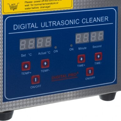 Professional ultrasonic bath for washing tools 1.3L BS-UC1.3 50W 1