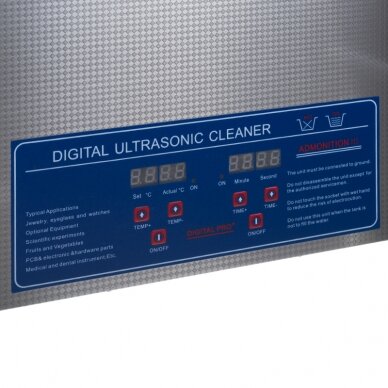 Professional ultrasonic bath for washing tools 22L BS-UC22 600W 1 Professional ultrasonic bath for washing tools 22L BS-UC22 600W 1