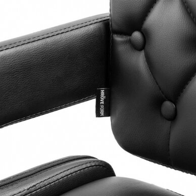 Профессиональный стул для визажистов HC8403W, черного цвета 3