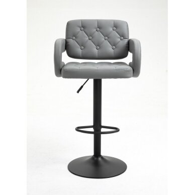 Профессиональный стул для визажистов HC8403W, серого цвета 1
