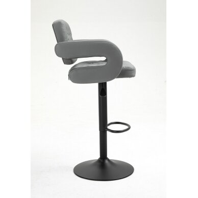 Профессиональный стул для визажистов HC8403W, серого цвета 3