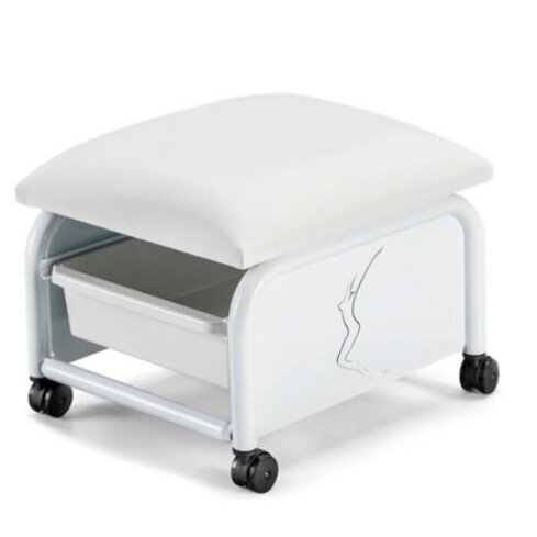 Professional footstool with tub for podiatry work EB26 1 Professional footstool with tub for podiatry work EB26 1