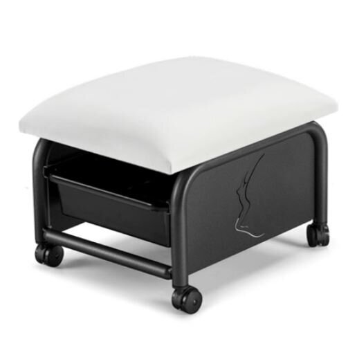 Professional footstool with tub for podiatry work EB26 2 Professional footstool with tub for podiatry work EB26 2
