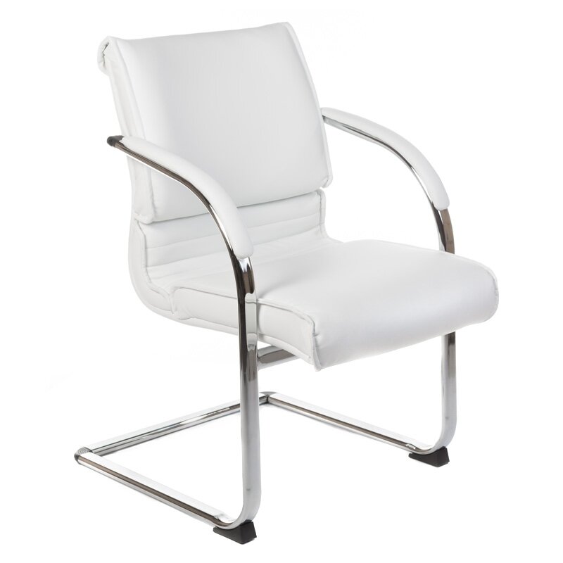 Konferencijų kėdė CorpoComfort BX-3339B, baltos spalvos Konferencijų kėdė CorpoComfort BX-3339B, baltos spalvos