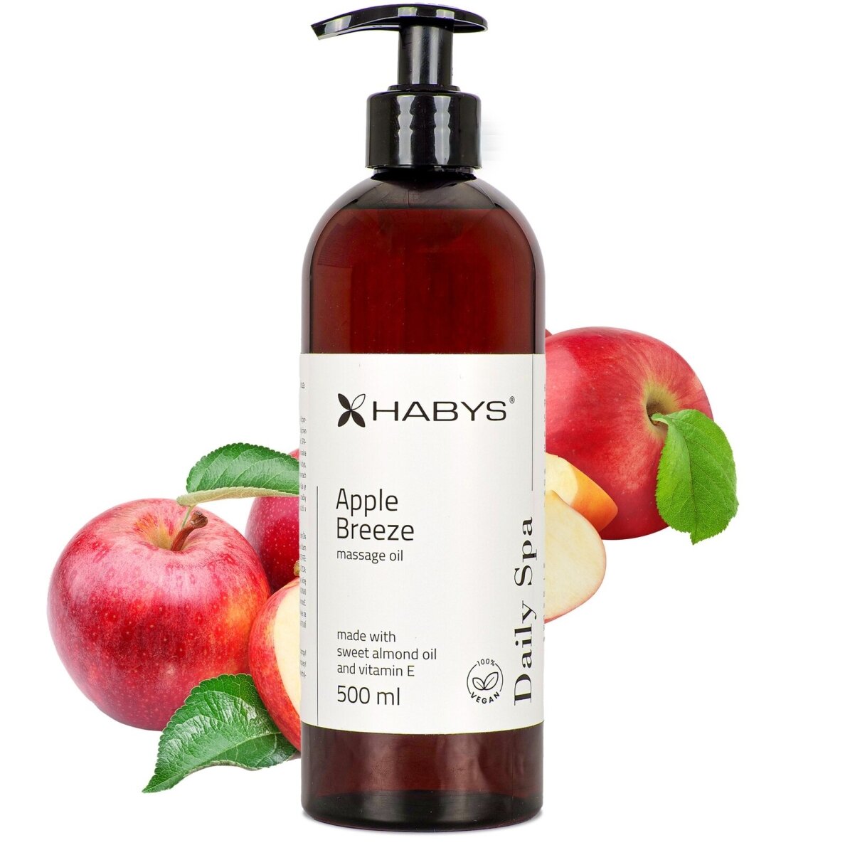 HABYS DAILY SPA massage oil with apple scent 6 HABYS DAILY SPA massage oil with apple scent 6