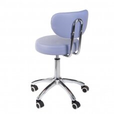 Professional master chair for beauticians and beauty salons BT-229, blue color