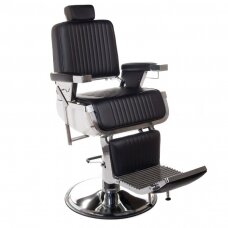 Profesionali barberio kėdė LUMBER BH-31823, juodos spalvos
