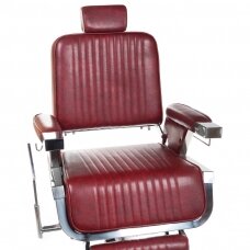 Profesionali barberio kėdė LUMBER BH-31823, bordinės spalvos