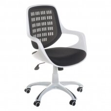 Registratūros, biuro kėdė CorpoComfort BX-4325, juodos spalvos