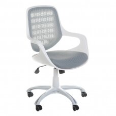 Reception, office chair CorpoComfort BX-4325, gray color