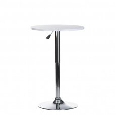 Приставной столик визажиста BX-9001, белого цвета столешница