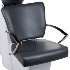 Профессиональная парикмахерская мойка для головы LIVIO BH-8012, серого цвета