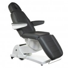 Профессиональная электрическая кресло-кровать для косметологов Bologna BG-228, 3 мотора, серого цвета