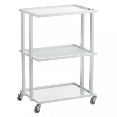 Professional trolley for beauty salons BCH-5043, white color Professional trolley for beauty salons BCH-5043, white color