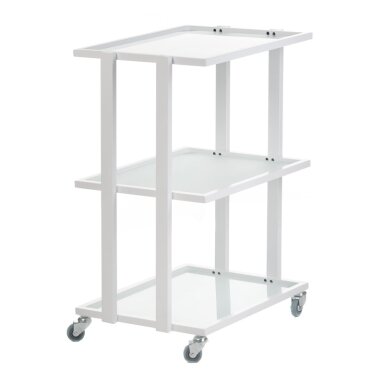 Professional trolley for beauty salons BCH-5043, white color Professional trolley for beauty salons BCH-5043, white color