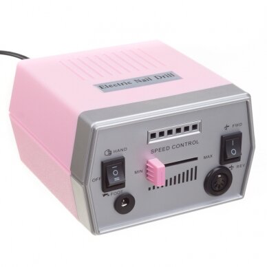 Профессиональная электрическая фреза для маникюра ACTIV POWER JD700 10w (30,000 оборотов), розовый цвета 1