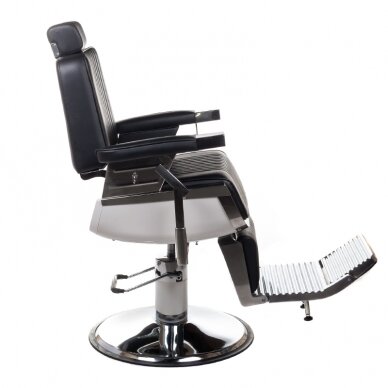 Profesionali barberio kėdė LUMBER BH-31823, juodos spalvos 4
