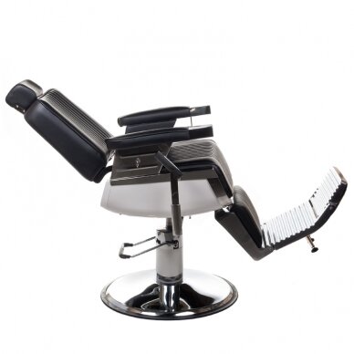 Profesionali barberio kėdė LUMBER BH-31823, juodos spalvos 5