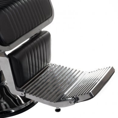 Профессиональное барберское кресло для парикмахерских и салонов красоты LUMBER BH-31823, черного цвета 6