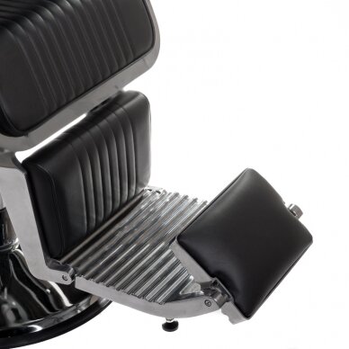 Профессиональное барберское кресло для парикмахерских и салонов красоты LUMBER BH-31823, черного цвета 7
