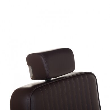 Профессиональное барберское кресло для парикмахерских и салонов красоты LUMBER BH-31823, коричневого цвета 3