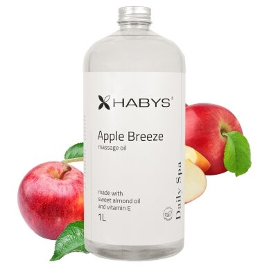 HABYS DAILY SPA massage oil with apple scent 5