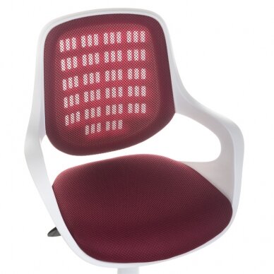 Reception, office chair CorpoComfort BX-4325, burgund color 1