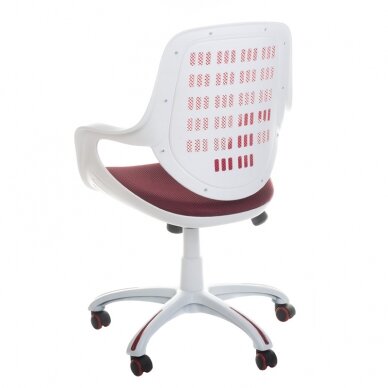 Reception, office chair CorpoComfort BX-4325, burgund color 3