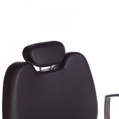 Профессиональное барберское кресло для парикмахерских и салонов красоты HOMER II BH-31275, коричневого цвета 3