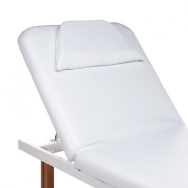 Professional stationary massage table BD-8240B, white color 1